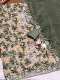 Premium Jam cotton Print with Beutiful Embroidery work additional sarvoski work