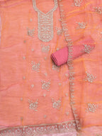 Premium Rolex Silk with Beutiful Embroidery Work Additional Jarkan Work