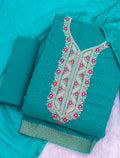 Allover Fiyona Unstitched Suit with Sarvoski Diamond Work & Najnin Dupatta | Dhamaka Sale ₹350