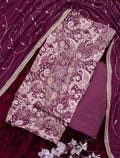 Premium Jam cotton Print with Beutiful Embroidery work additional sarvoski work