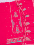 Pure Jaam Cotton Khatli Handwork Designer Suit with Pure Dupatta | My Suit Factory