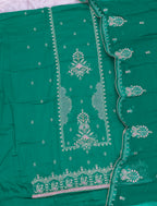 Pure Jaam Cotton Khatli Handwork Designer Suit with Pure Dupatta | My Suit Factory