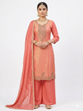 👑 ROYAL PREMIUM NC JACQUARD UNSTITCHED SUIT WITH BEAUTIFUL JARKAN WORK & DESIGNER LOOK