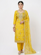 ROYAL PREMIUM ROLEX SILK SUIT WITH BEAUTIFUL EMBROIDERY & JARKAN WORK