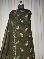 PREMIUM HEAVY STAR GEORGETTE WITH BYUTIFULL SEQUANCE WORK