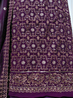 👑 ROYAL PREMIUM HEAVY GEORGETTE PARTY WEAR SUIT WITH BEAUTIFUL SEQUENCE WORK & DESIGNER LOOK ✨