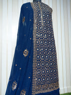 👑 ROYAL PREMIUM HEAVY GEORGETTE PARTY WEAR SUIT WITH BEAUTIFUL SEQUENCE WORK & DESIGNER LOOK ✨