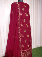 PREMIUM HEAVY STAR GEORGETTE WITH BYUTIFULL SEQUANCE WORK