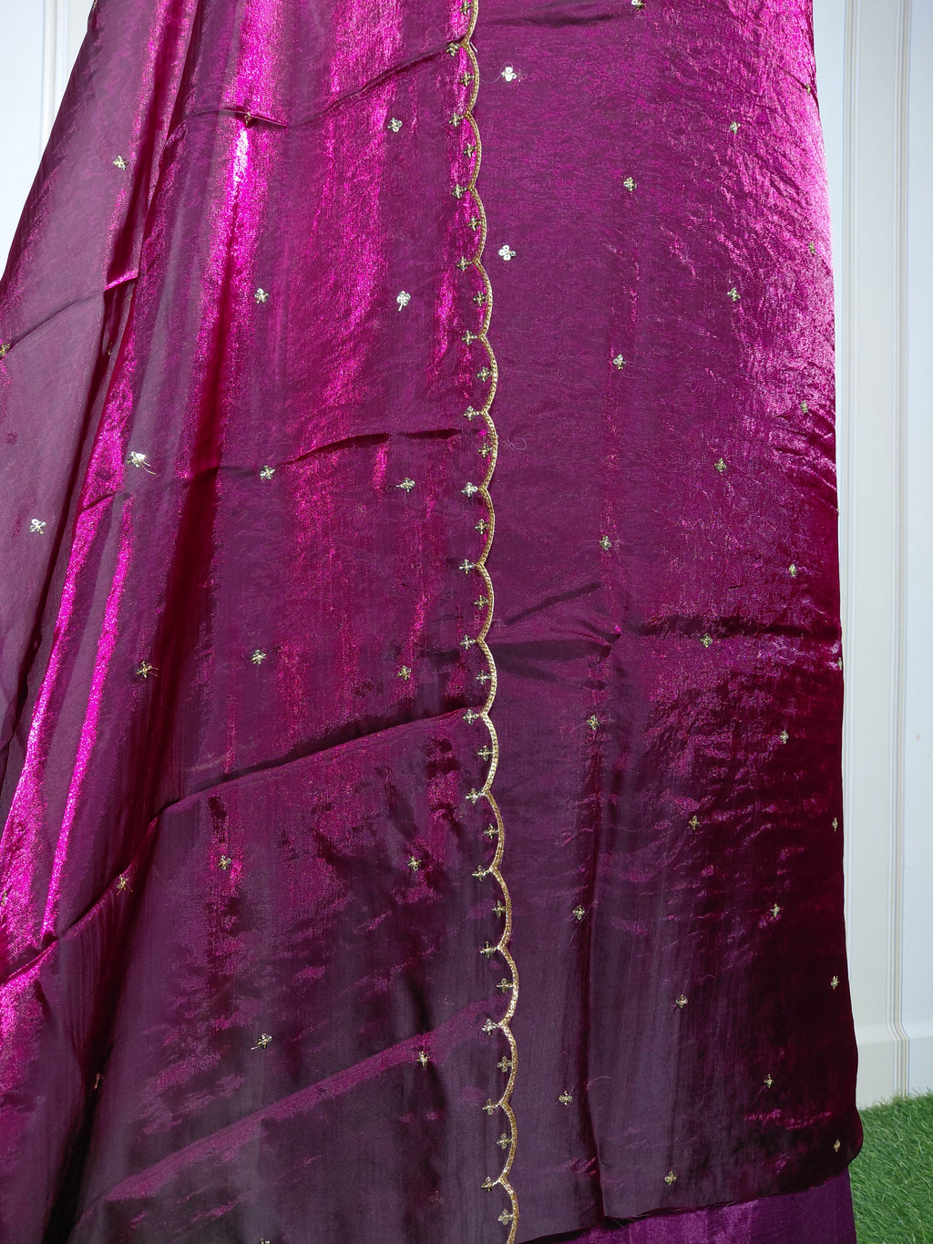 PREMIUM FENDY SILK SEQUENCE WORK SUIT