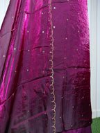 PREMIUM FENDY SILK SEQUENCE WORK SUIT