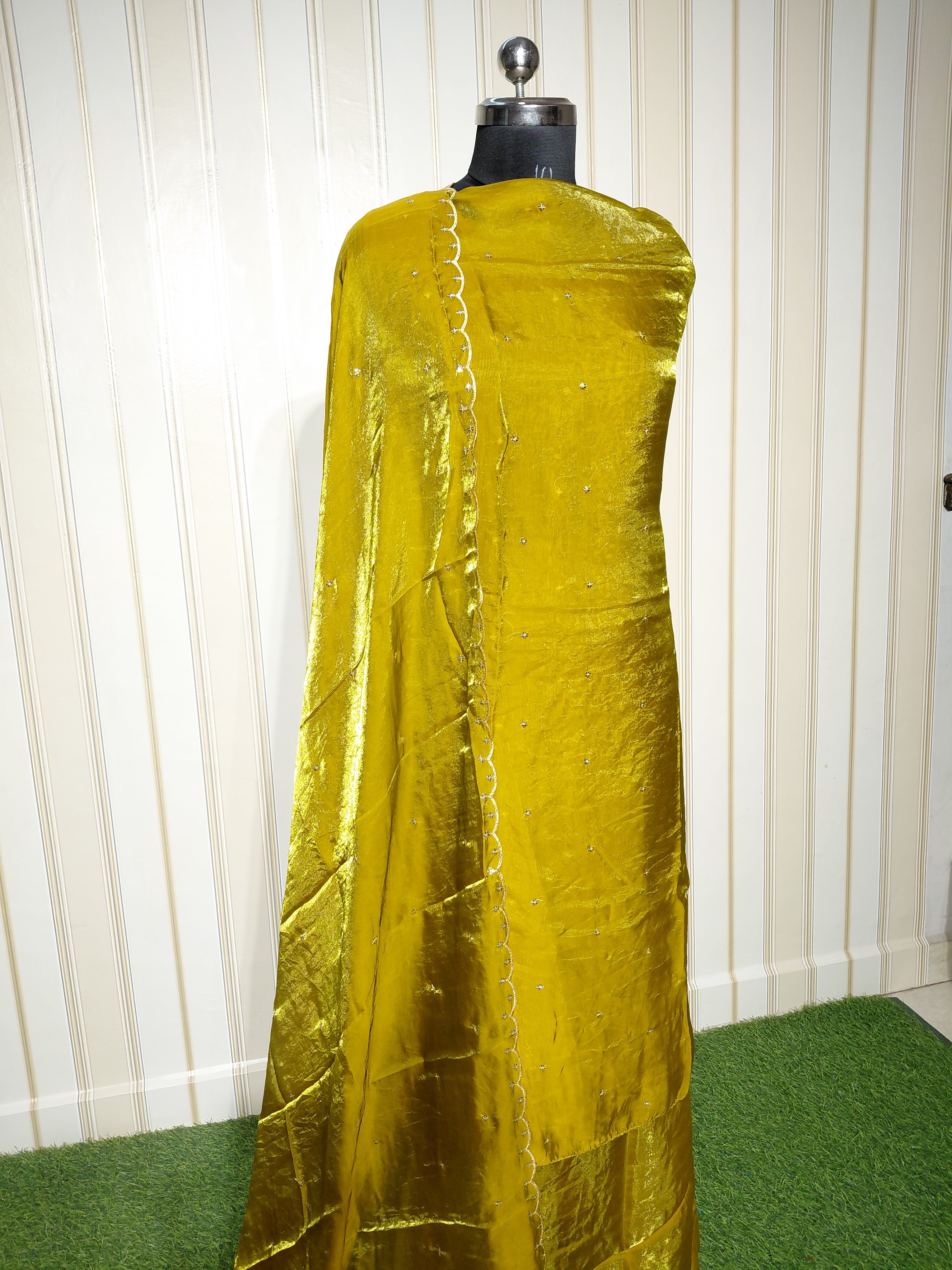 PREMIUM FENDY SILK SEQUENCE WORK SUIT