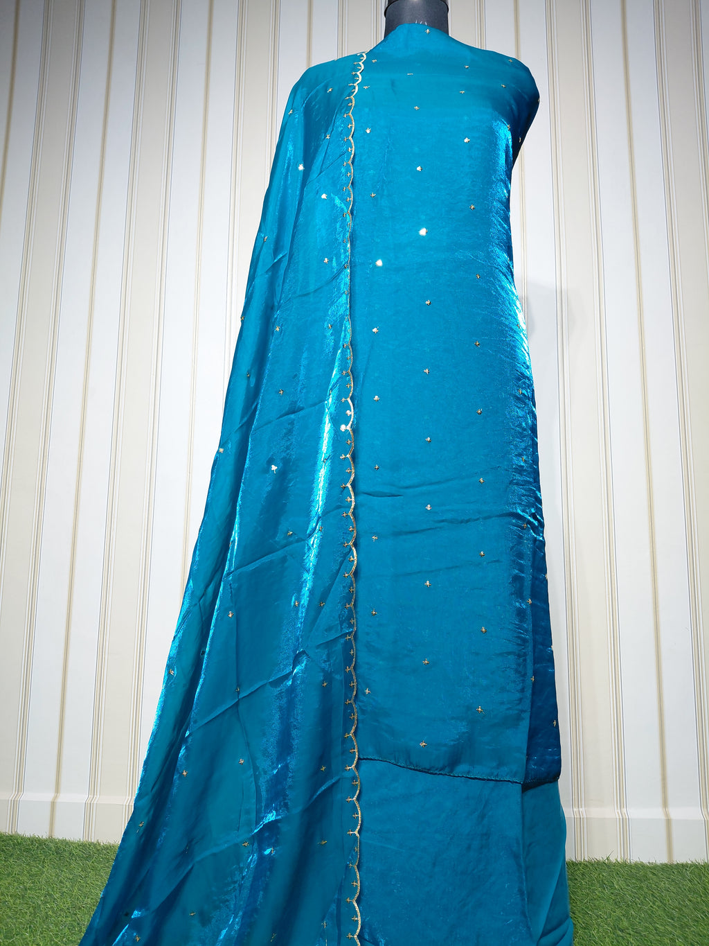 PREMIUM FENDY SILK SEQUENCE WORK SUIT