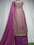 👑 ROYAL PREMIUM NC JACQUARD UNSTITCHED SUIT WITH BEAUTIFUL JARKAN WORK & DESIGNER LOOK
