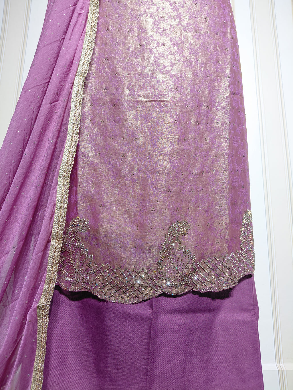 👑 ROYAL PREMIUM NC JACQUARD UNSTITCHED SUIT WITH BEAUTIFUL JARKAN WORK & DESIGNER LOOK