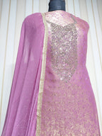 👑 ROYAL PREMIUM NC JACQUARD UNSTITCHED SUIT WITH BEAUTIFUL JARKAN WORK & DESIGNER LOOK