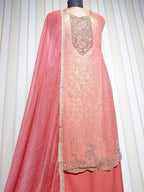 👑 ROYAL PREMIUM NC JACQUARD UNSTITCHED SUIT WITH BEAUTIFUL JARKAN WORK & DESIGNER LOOK