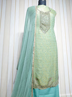 👑 ROYAL PREMIUM NC JACQUARD UNSTITCHED SUIT WITH BEAUTIFUL JARKAN WORK & DESIGNER LOOK
