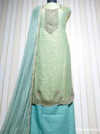 👑 ROYAL PREMIUM NC JACQUARD UNSTITCHED SUIT WITH BEAUTIFUL JARKAN WORK & DESIGNER LOOK