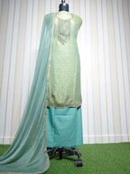 👑 ROYAL PREMIUM NC JACQUARD UNSTITCHED SUIT WITH BEAUTIFUL JARKAN WORK & DESIGNER LOOK