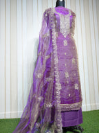 ROYAL PREMIUM ROLEX SILK SUIT WITH BEAUTIFUL EMBROIDERY & JARKAN WORK