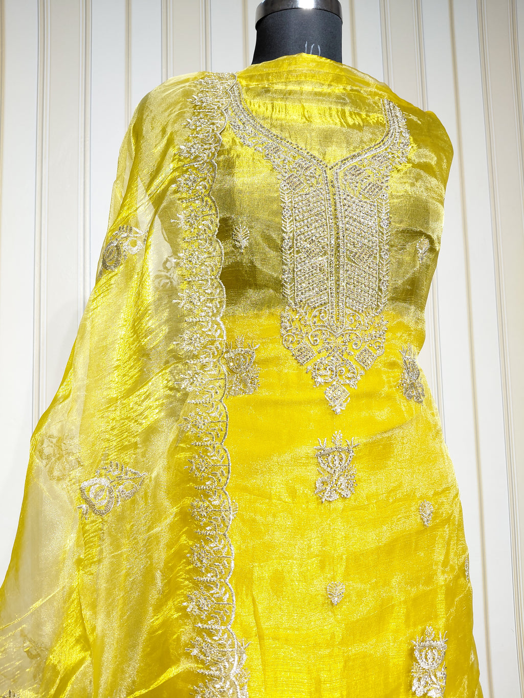 ROYAL PREMIUM ROLEX SILK SUIT WITH BEAUTIFUL EMBROIDERY & JARKAN WORK