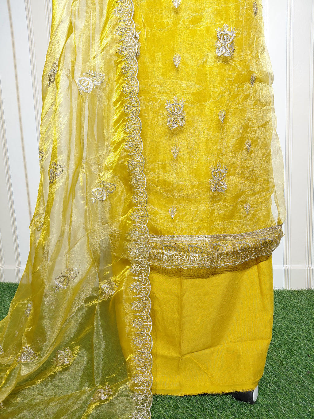 ROYAL PREMIUM ROLEX SILK SUIT WITH BEAUTIFUL EMBROIDERY & JARKAN WORK