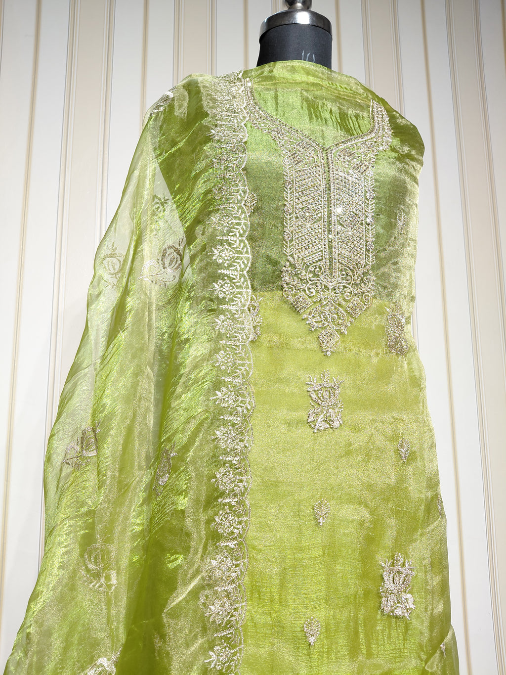 ROYAL PREMIUM ROLEX SILK SUIT WITH BEAUTIFUL EMBROIDERY & JARKAN WORK