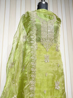 ROYAL PREMIUM ROLEX SILK SUIT WITH BEAUTIFUL EMBROIDERY & JARKAN WORK