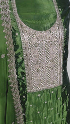 PREMIUM FENDY SILK SEQUENCE WORK SUIT