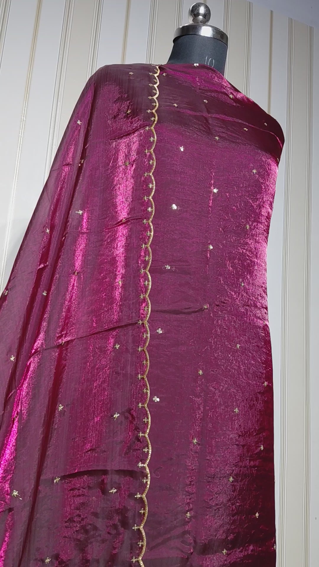 PREMIUM FENDY SILK SEQUENCE WORK SUIT