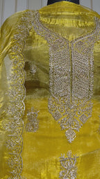 ROYAL PREMIUM ROLEX SILK SUIT WITH BEAUTIFUL EMBROIDERY & JARKAN WORK