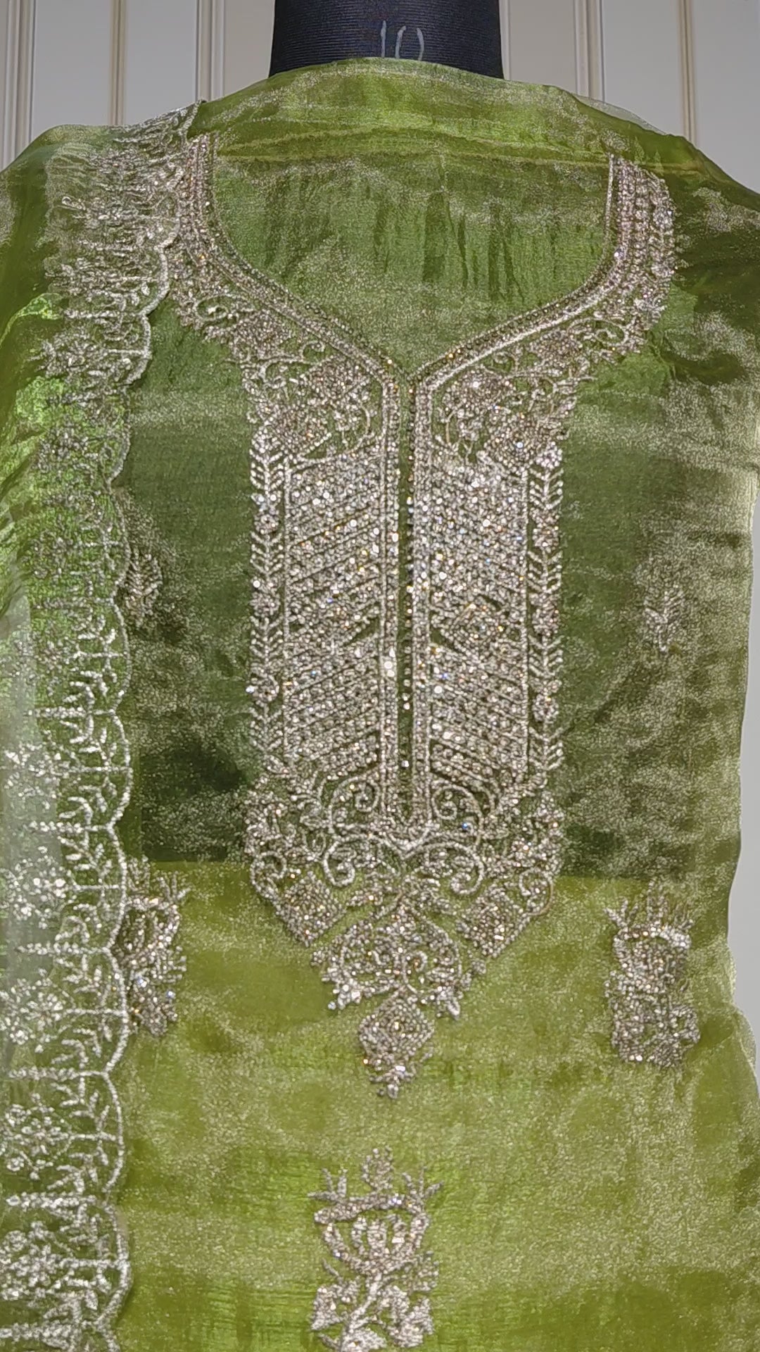 ROYAL PREMIUM ROLEX SILK SUIT WITH BEAUTIFUL EMBROIDERY & JARKAN WORK