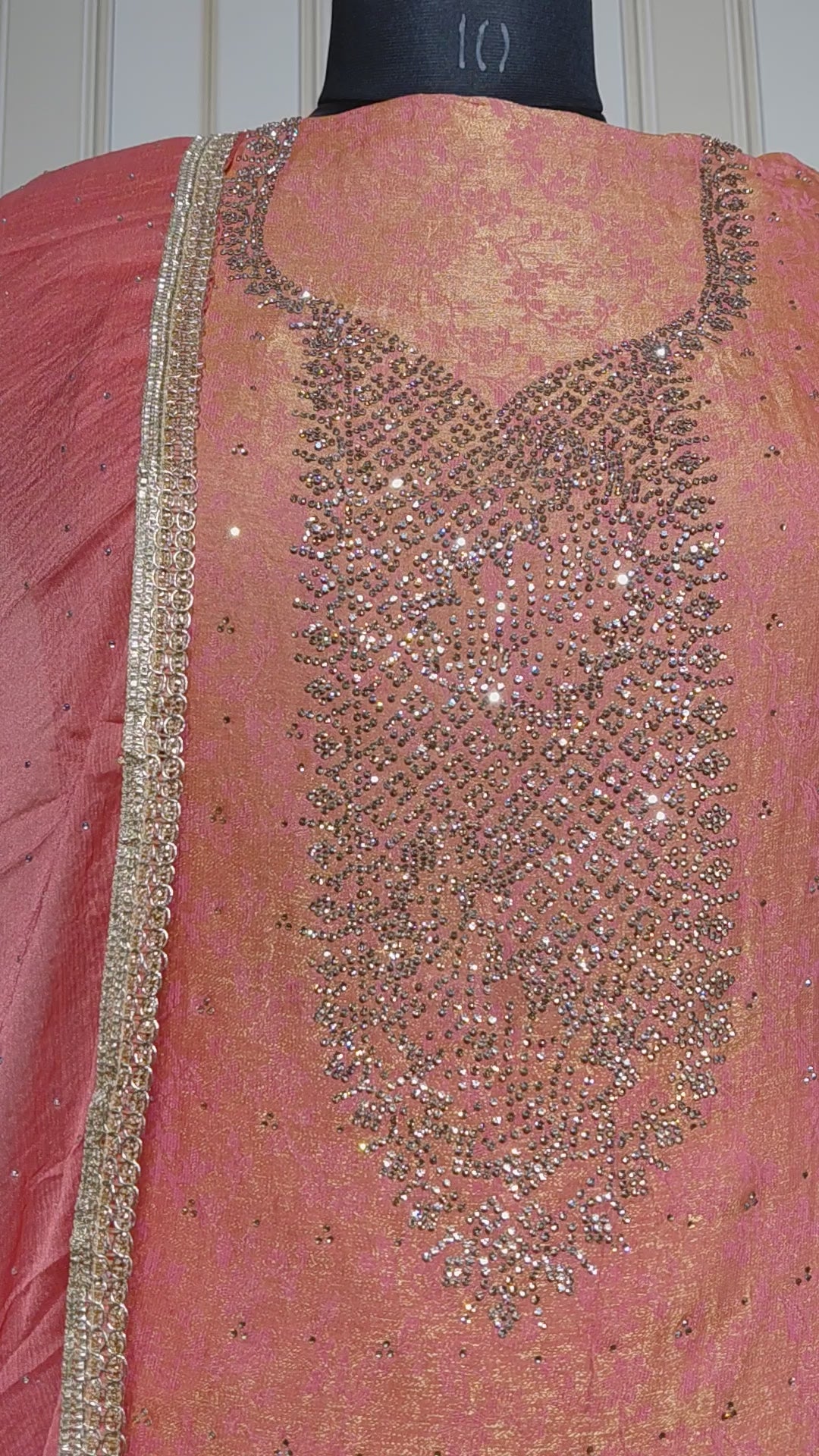 👑 ROYAL PREMIUM NC JACQUARD UNSTITCHED SUIT WITH BEAUTIFUL JARKAN WORK & DESIGNER LOOK